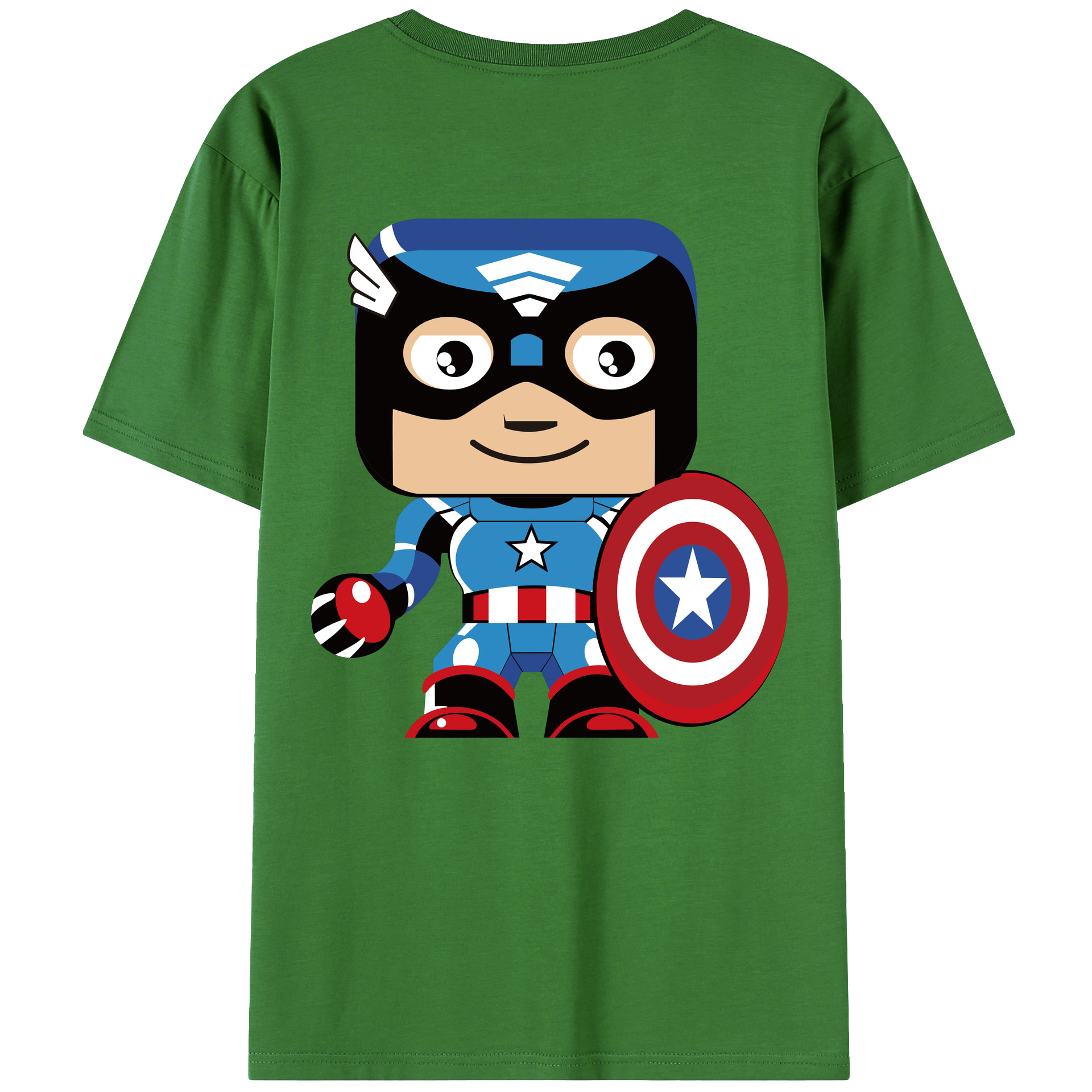 （画像用） アベンジャーズ The Avengers レディース半袖Tシャツ(バックプリント)